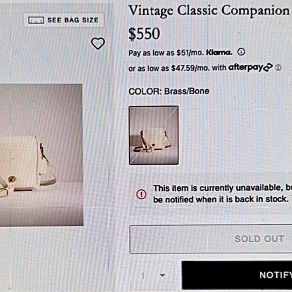 Vintage Coach Companion Flap 9076 USA Made Bone Leather Shoulder Crossbody - Picture 12 of 12